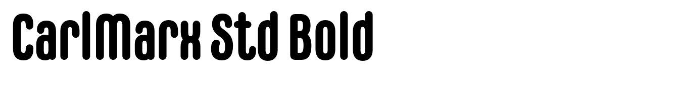 CarlMarx Std Bold Font | Webfont & Desktop | MyFonts